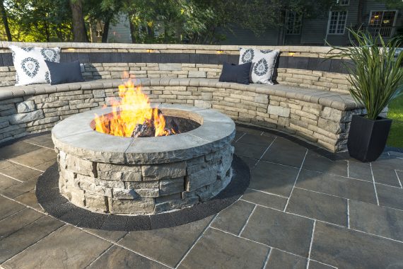 Gas Wood Fire Pits In Toronto On Gta Hardscaping Outdoor Living