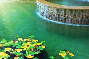 pond waterfall toronto landscaping
